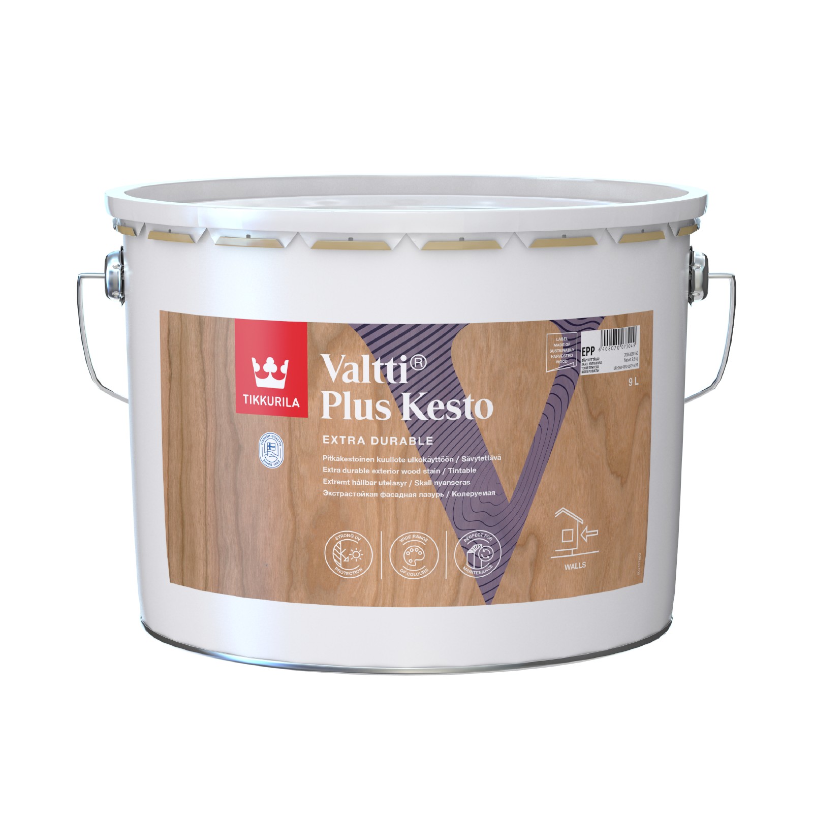 Valtti Plus Kesto  (バルッティプラスケスト)　9リットル